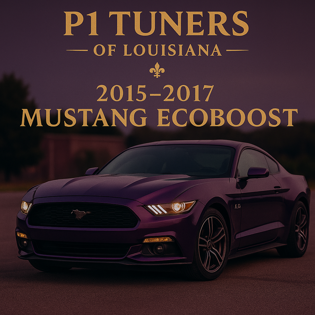 P1TL EcoBoost Tune – 2015–2017 Mustang 2.3L